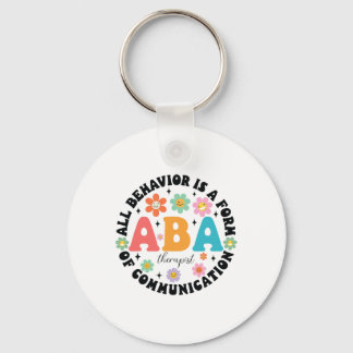 Llavero Aby Therapist Behaviour Analyst Autism Therapy Rbt