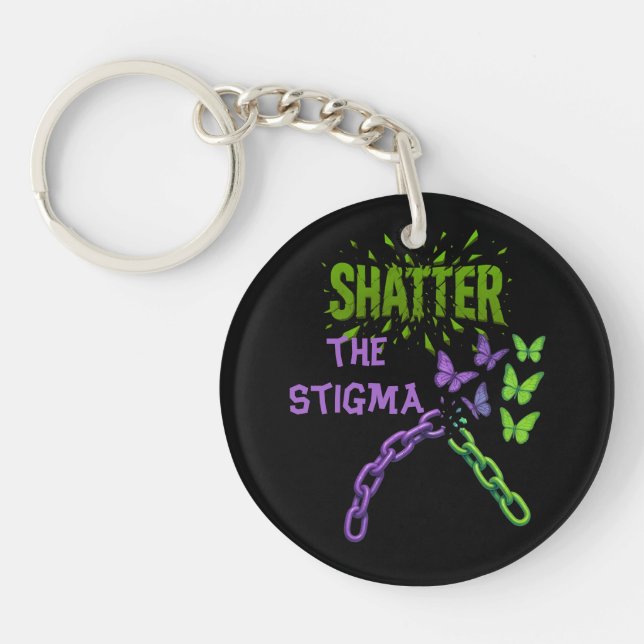 Llavero Acabar con el estigma - Salud mental (Frente)