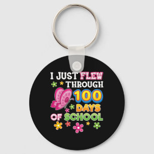 Llavero Acabo De Volar Por 100 Días De Mariposa Escolar 1