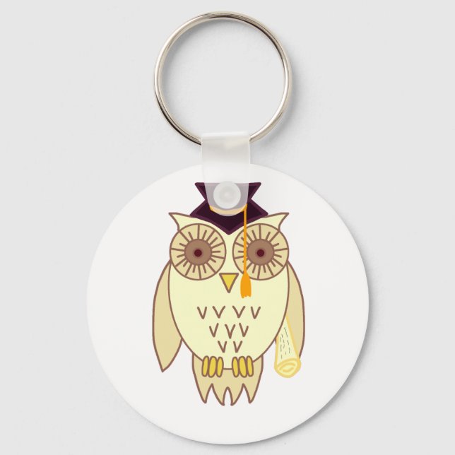 Llavero Academic Owl (Anverso)