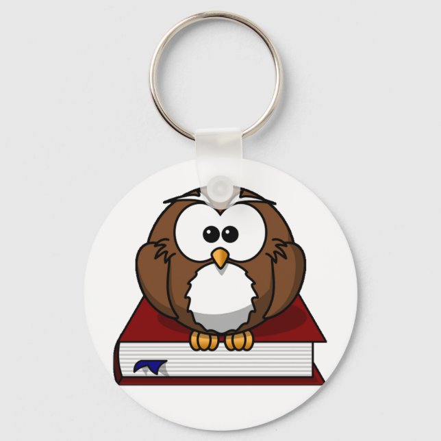 Llavero Académicamente Owl (Anverso)