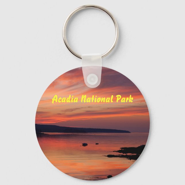 Llavero Acadia Sunrise Keychain (Anverso)