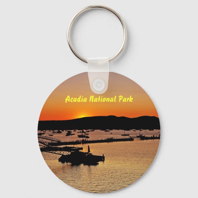 Llavero Acadia Sunset Keychain (Anverso)