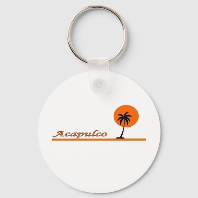 Llavero Acapulco, México (Anverso)
