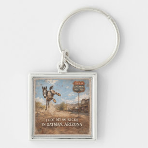 Llavero Accesorio de patada de burro de Oatman Arizona