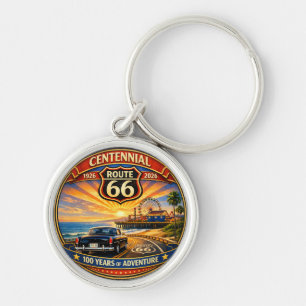 Llavero Accesorio de puesta de sol de automóvil clásico de