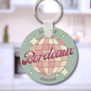 Llavero Accesorio de regalo de la ciudad de Burdeos Franci