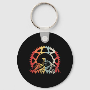 Llavero Accesorios de Ciclismo de Montaña Retro Bicicleta