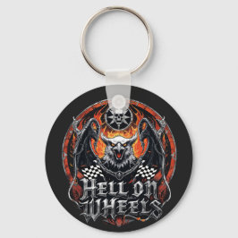 Llavero Accesorios para motodeportes con bandera verificad