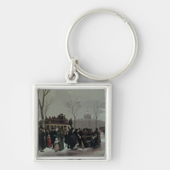 Llavero Accidente del autobús de París (Frente)