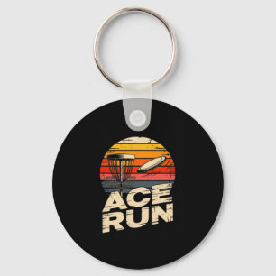 Llavero Ace Run Retro Disc Golf Sket Ace Run Atardecer 