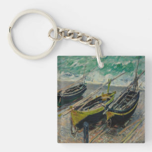 Llavero Aceite Sobre Lienzo Artista Claude Monet Keychain