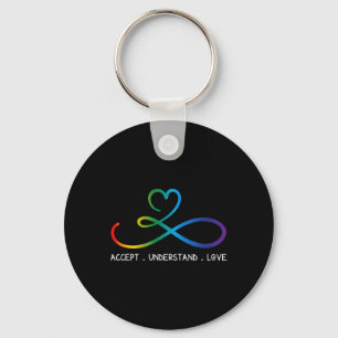 Llavero Aceptar Comprender amor Neurodiversidad Autopista 