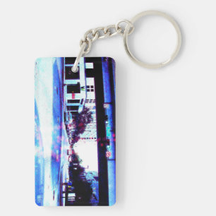 Llavero Acercándose a Hogan Street Keychain
