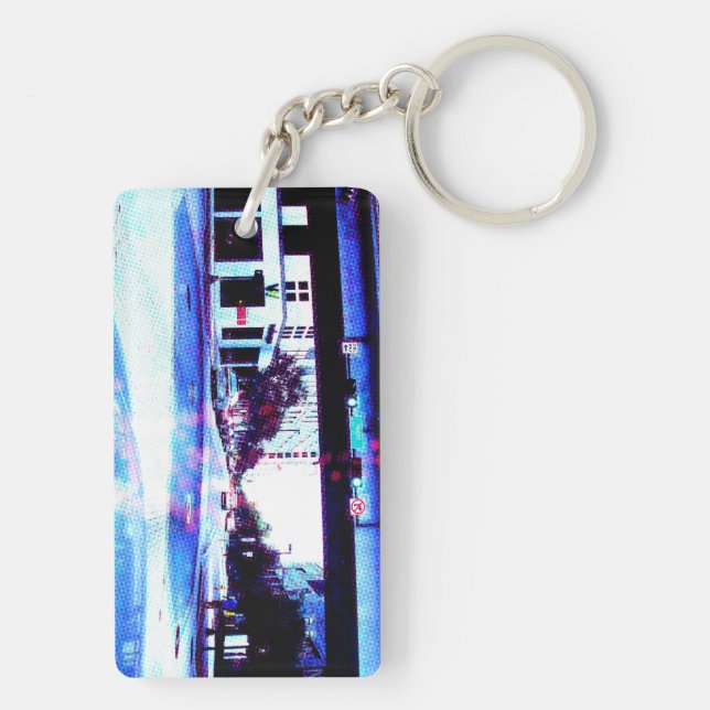 Llavero Acercándose a Hogan Street Keychain (Atrás)