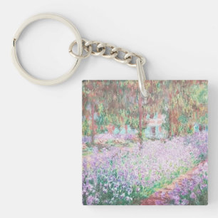 Llavero acrílico del jardín de Claude Monet en Giv
