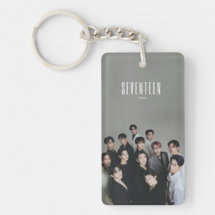 Llavero acrílico KPOP Diecisiete Caras individ