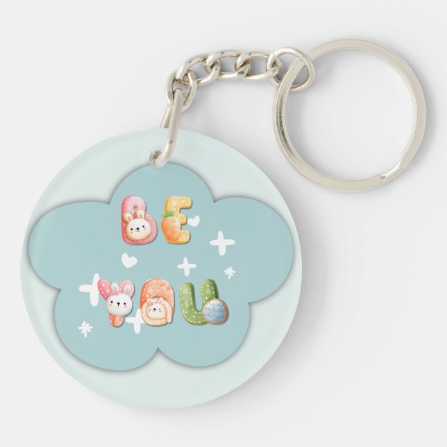 Llavero acrílico | Ser tú (Atrás)