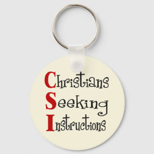 Llavero Acrónimo cristiano de CSI