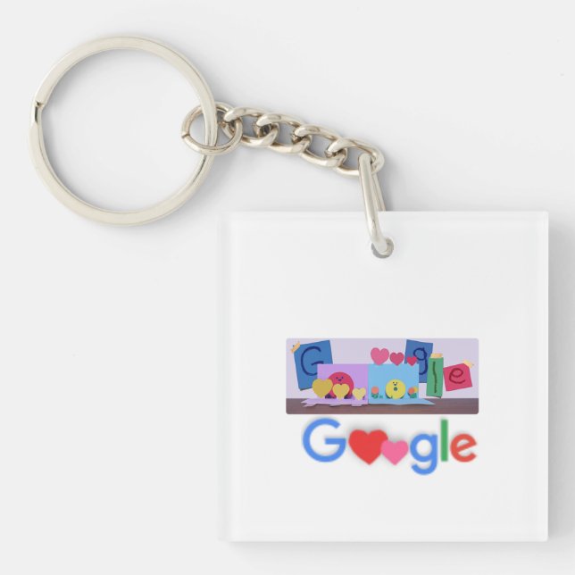 Llavero Acrylic Keychain 2023 nuevo diseño google ph (Frente)
