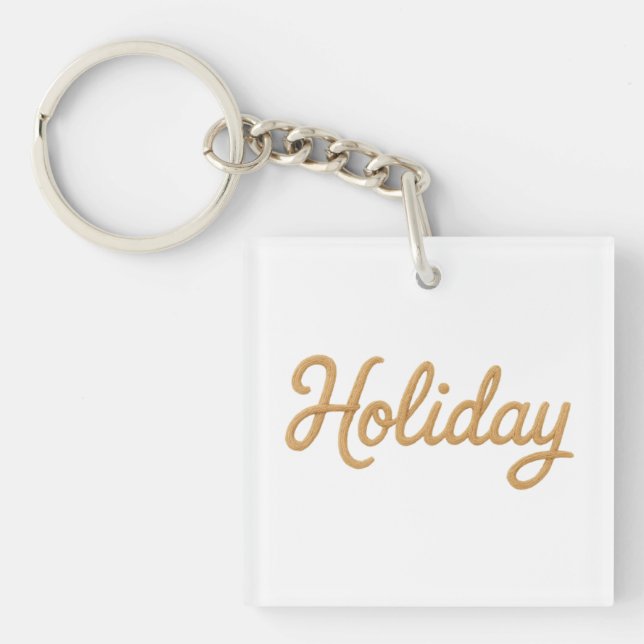 Llavero Acrylic Keychain, Square (double-sided) (Frente)