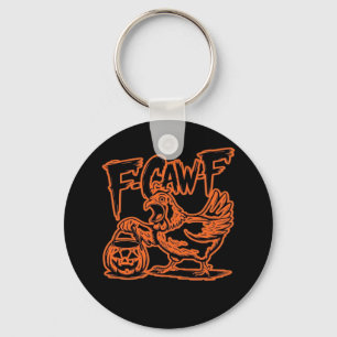 Llavero Actitud Clásica F-Caw-F de Estilo Vintage