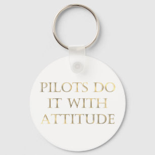 Llavero Actitud de pilotos
