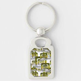 Llavero Activate My Heart Pattern Silver