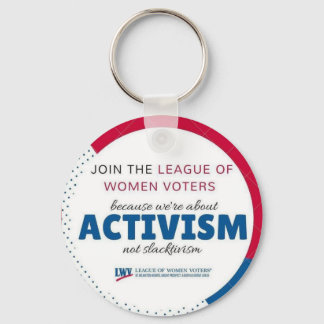 Llavero Activismo de LWVAH, no presidencia del slactivismo
