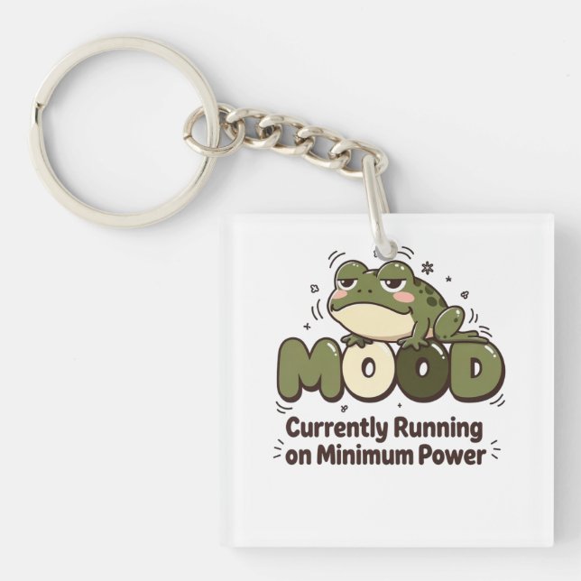 Llavero Actualmente funcionando con Frog Tee de potencia m (Frente)