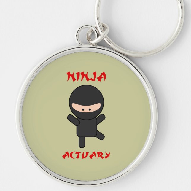 Llavero Actuario de Ninja (Frente)