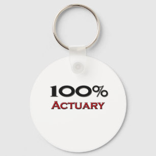 Llavero Actuario del 100 por ciento