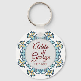 Llavero Acuamarina de verano | Boda Keychain