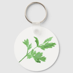 Llavero Acuarela de hierba de Parsley