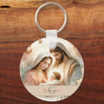 Acuarela Floral Personalizada Bebé Jesús Natividad