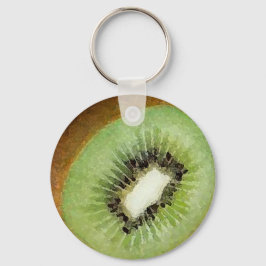 Llavero Acuarela Kiwi - Cadena de teclas