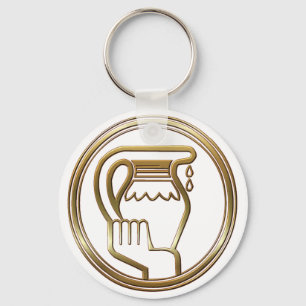 Llavero Acuario del latón y del cobre