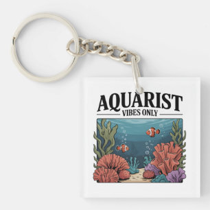 Llavero Acuarista Coleccionista de peces Aquarium Junkie F