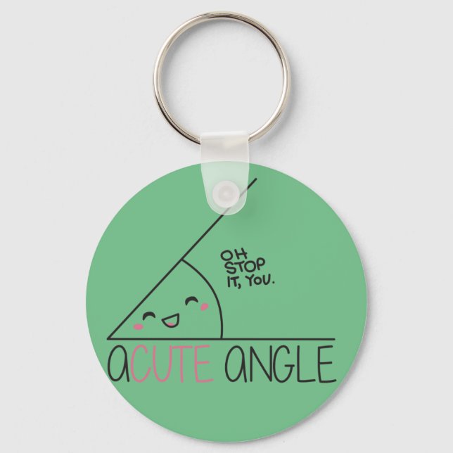 Llavero Acute Angle Keychain (Anverso)
