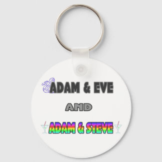 Llavero Adam y Eve y Adam y Steve