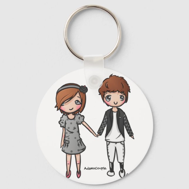 Llavero Adams Couple Keychain (Anverso)
