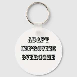 Llavero Adaptar-Improvisar-Supere