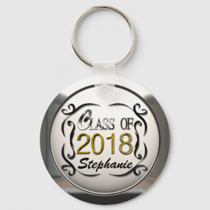 Llavero Add Name Class Of 2018 Graduation Keychain