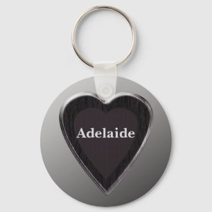 Llavero Adelaide Heart Keychain por 369MyName