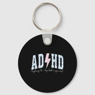 Llavero Adhd Graciosa Salud Mental Sobreestimulada Concien