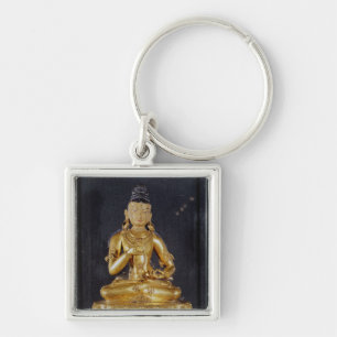 Llavero Adibuddha Vajrasattva asentado en la meditación
