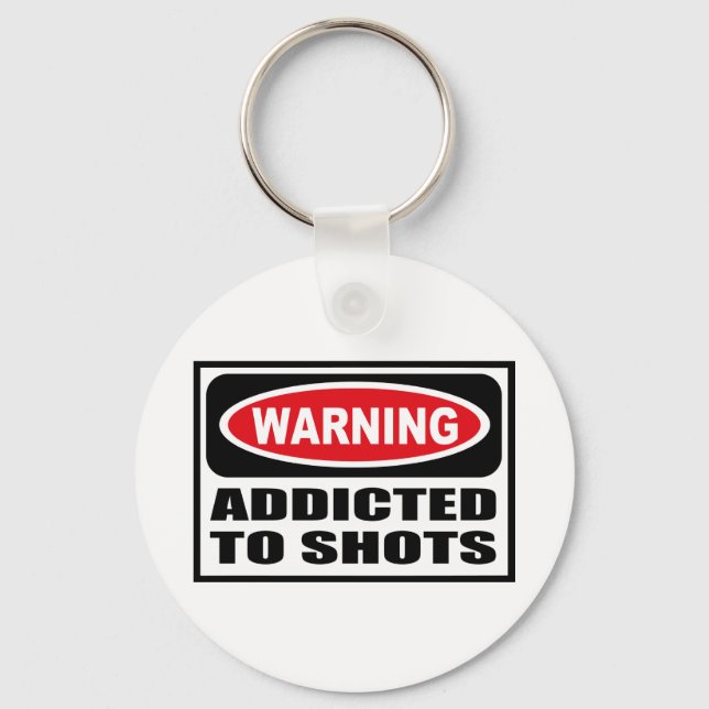 Llavero ADICIÓN A LA Cadena DE teclas SHOTS (Anverso)