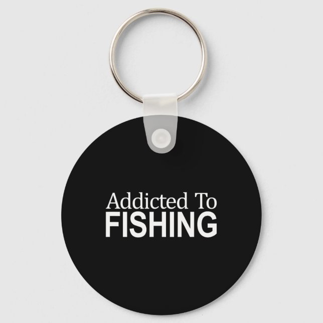 Llavero Adicto a la Pesca -  (Anverso)