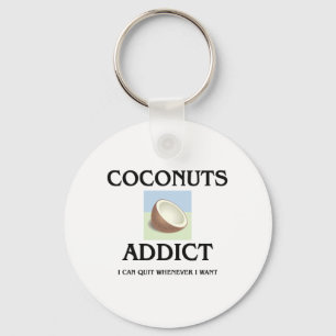 Llavero Adicto a los cocos
