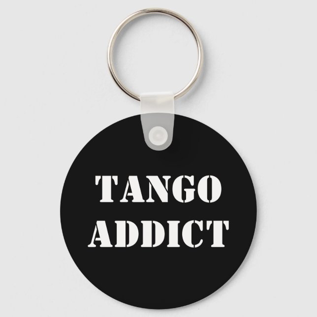 Llavero Adicto al Tango Tanguero Tango Argentino  (Anverso)